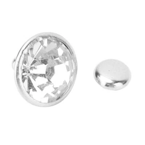 100PCS 12mm Gold Rivets Tubular Studs for Bags Leather Crafts DIY Decoration - Picture 1 of 8