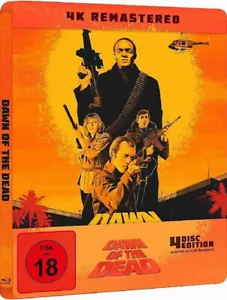 "DAWN OF THE DEAD" Argento Cut - Horror Cult - 4 Disc 4K UHD BLU RAY STEELBOOK - Picture 1 of 4