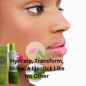 Aloe Vera Revitalizing Color-Changing Lipstick | Hydrating, Anti-Drying & Blush - Picture 1 of 7
