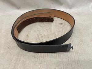 LUFTWAFFE WEHRMACHT LEDERKOPPEL 130 cm hfr44 SPÄTKRIEG LATEWAR VARIANTE 45mm - Picture 1 of 14