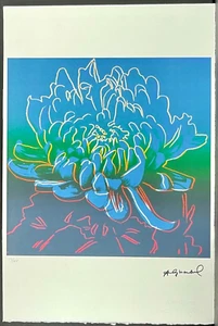 ANDY WARHOL * Kiku * signed lithograph * Kunstdruck * limited # 15/100 - Bild 1 von 10