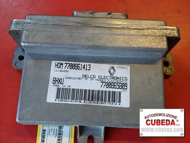 Centralina motore Renault 19 II (B/C53_) 1.4 - HOM7700861413 - Immagine 1 di 1