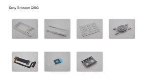 Repuestos originales Sony Ericsson C903 | Spare Parts | Cover | Teclado NUEVO - Imagen 1 de 8