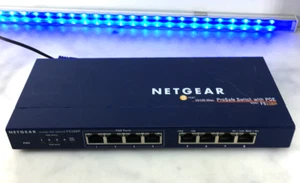 NETGEAR ProSAFE 8-port 10/100 Switch with 4-port Power over Ethernet FS108P #187 - Picture 1 of 2