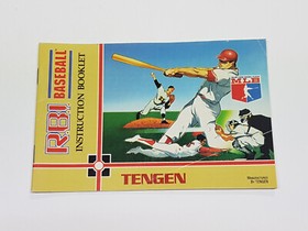 RBI Baseball Tengen Authentic NES Nintendo Manual Only *