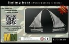 Petit bateau à voile, Model Miniature, 1/72, accessoire diorama