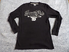 vintage+Southpole+long+sleeve+shirt+black+size+L