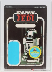 Star Wars 1983 Vintage Kenner Revenge of the Jedi R2-D2 Blank Name Proof AFA 75+ - Picture 1 of 4