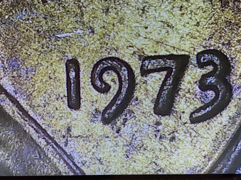 1973 P Lincoln Memorial Cent Error* Nice Tone Cover