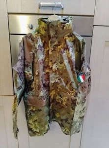 Giacca Parka Vegetato impermeabile originale ESERCITO ITALIANO Goretex - Foto 1 di 4
