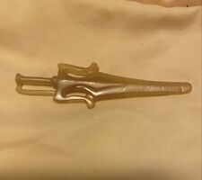 1981 He-Man Masters of the Universe Thunder Punch Sword Weapon Vintage Accessory