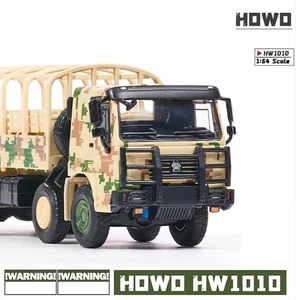 Camión pesado JKM 1/64 China HOWO 1010 8*8 modelo acabado camuflaje - Imagen 1 de 7