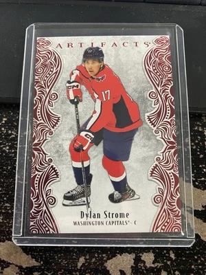 2025-26 Upper Deck Artifacts - Dylan Strome #43 Ruby 345/599 - Image 1 of 2