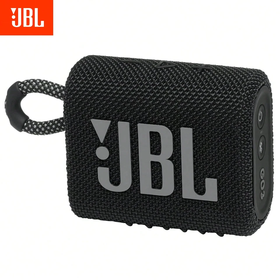 JBL GO 3 Speaker Bluetooth Portatile Nero IP67 Cassa Wireless 5h Autonomia