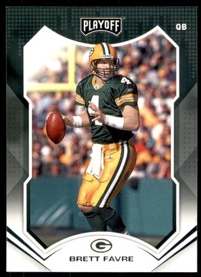 2021 Panini Playoff Brett Favre Green Bay Packers #143 - Image 1 of 2