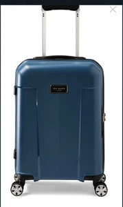 Ted Baker Gepäck kleiner Trolley Spinner Koffer Flying Colours - Baltic Blue - Bild 1 von 10