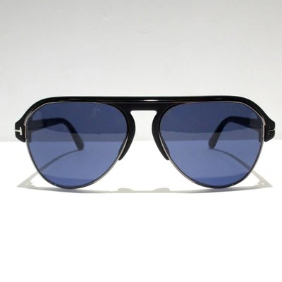 Gafas de sol Tom Ford Marshall TF929 02V para mujer aviador negro mate 145 mm + estuche Foto 1 de 4