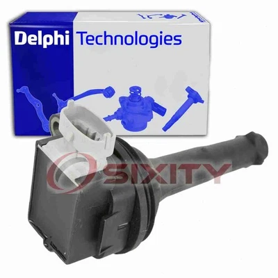 Delphi Ignition Coil for 2015-2016 Volvo XC60 2.5L L5 Wire Boot Spark Plug  cj - Image 1 of 4