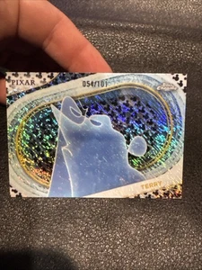 2025 Topps Chrome Disney Terry White Shimmer REFRACTOR #/101 - Picture 1 of 2