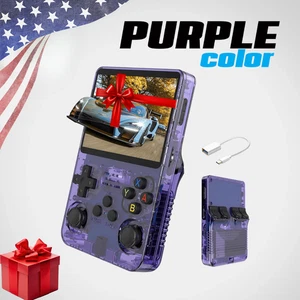 Consola de videojuegos portátil retro R36S 64 GB 20000 juegos pantalla IPS de 3,5 pulgadas EE. UU. - Imagen 1 de 5
