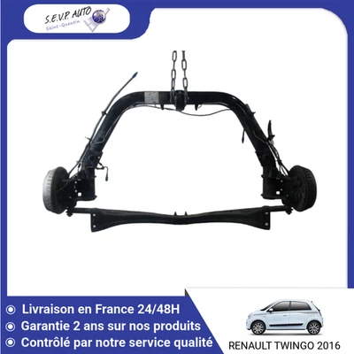 🇫🇷 TRAIN ARRIERE RENAULT TWINGO ➤555012858R ♻️ - Photo 1/2