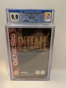 Pitfall: The Mayan Adventure (Sega) Brand New CGC Graded 9.9 Seal A V-overlap - Picture 1 of 7
