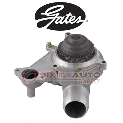 Gates Engine Water Pump for 2011-2016 GMC Sierra 2500 HD 6.6L V8 - Coolant rh — 第 1/4 张图片