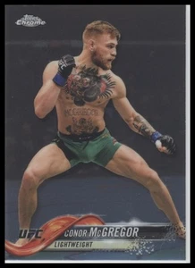 2018 Topps Chrome UFC #100 Conor McGregor - NM 🔥 - Picture 1 of 2