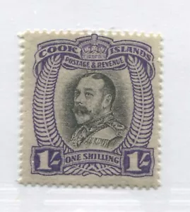 Cook Islands KGV 1933 1/ mint o.g. hinged - Bild 1 von 1