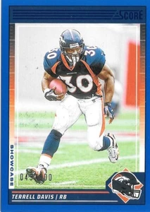 2024 Score Football TERRELL DAVIS SHOWCASE #to/100 -DENVER BRONCOS- #293 - Bild 1 von 1