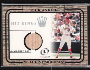 2001 Fleer Legacy #NNO Rick Ankiel Hit Kings EX / Near MInt