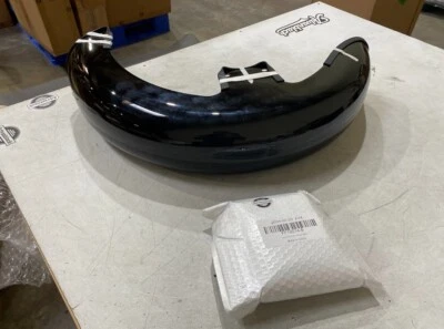 OS&D Advanblack VIVID BLACK 19" FRONT FENDER FOR '09-'23 HARLEY TOURING - Image 1 of 4