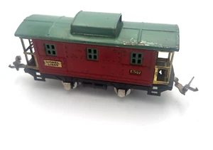 Lionel Lines Prewar Tin Plate Red / Green Caboose 807 - Picture 1 of 5