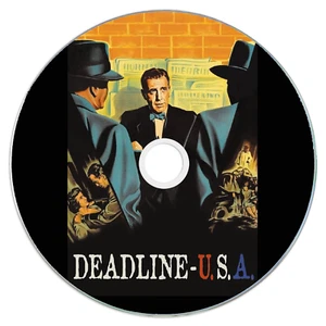 Deadline - U.S.A. (1952) Public Domain Film Supplied On DVD Free UK Postage - Picture 1 of 2