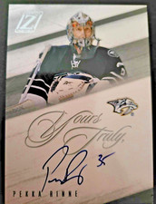 2010-11 Panini Zenith Yours Truly autograph PEKKA RINNE # RI   NO EDITION