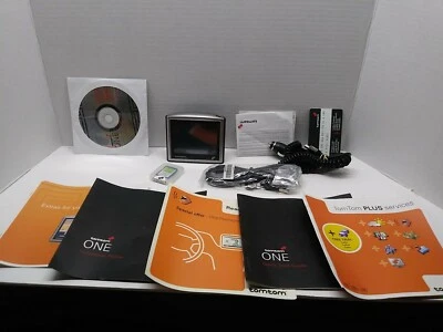 TomTom One n14644 Car GPS With Accessories In Good Pre-owed Condition - Image 1 of 4