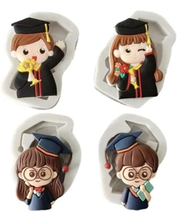 3x 4 Pc Graduation Silicone Mold - Picture 1 of 2