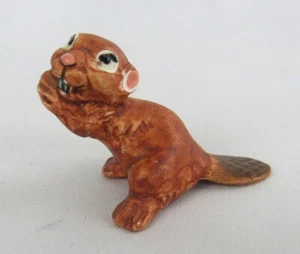 Figura Castor Aurasperse Miniatura Hagen Renaker Años 60 De Colección Rara - Imagen 1 de 6