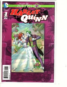 Harley Quinn Futures End no. 1 DC Comics Lenticular Wedding Cover Issue - Picture 1 of 2