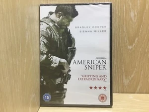 American Sniper DVD New & Sealed UK Release Bradley Cooper Sienna Miller Film - Picture 1 of 1