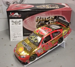 2007 Kevin Harvick Pennzoil Farbe Chrom 1/24 Aktion FRFO Druckguss handsigniert - Bild 1 von 2