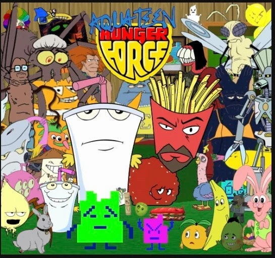 Figuras personalizadas para adultos Swim Aqua Teen Hunger Force hechas por encargo ATHF Foto 1 de 4