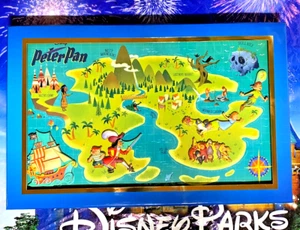 🎨Peter Pan Disney Pin Map MOG D23 Expo 2024 Neverland WDI Box Set LE 400 NEW - Picture 1 of 8