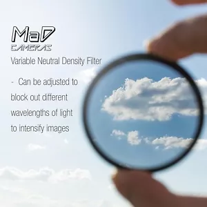 Nikon compatible 52mm Fader Variable ND-Filter Neutral Density for Camera Lens - Picture 1 of 6