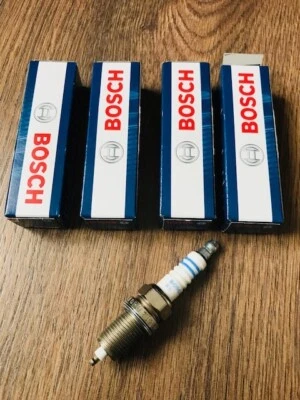 4x Bosch FQR8LEU2 NGK 94301 Plugs for Vauxhall Corsa Astra Vectra Zafira Fiat - Image 1 of 4