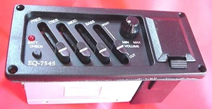 KIT COMPLETO EQ PRE-AMPLIFICADOR + PASTILLA PARA GUITARRA 7545R - Imagen 1 de 4