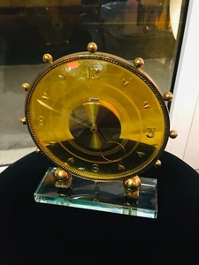 Tabletop Clock 40's Mechanical Italian Design Table Clock - Picture 1 of 8