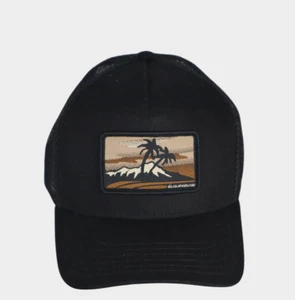 Quiksilver Snap Back Hat / Cap Black - Picture 1 of 4