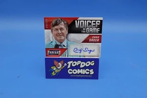 2014-15 Panini Threads Voices of the Game Craig Sager Auto SP 46/499 - Picture 1 of 2