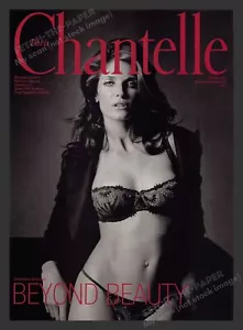 Panty Reggiseno Chantelle Anni 2000 Stampa Pubblicità 2007 Lingerie Stephanie Seymour - Foto 1 di 1